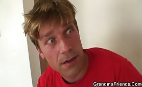 Dirty Grandma In The Action!!!   Old And Young Porn